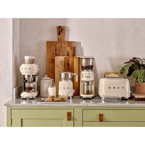 Béžový elektrický šľahač mlieka 50's Retro Style  – SMEG-image-4