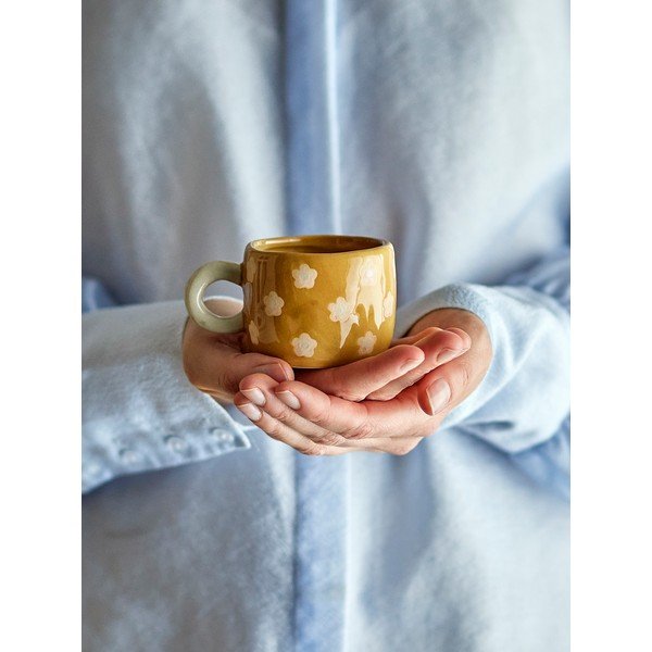 Hnedý keramický detský hrnček 110 ml Nini – Bloomingville-image-4