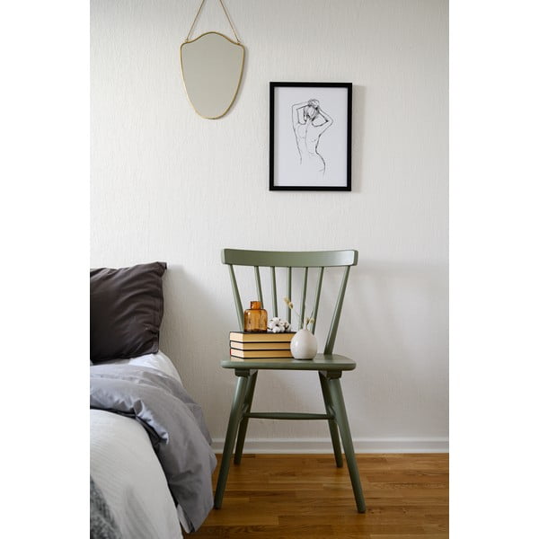 Svetlozelená jedálenská stolička Rowico Akita-image-1