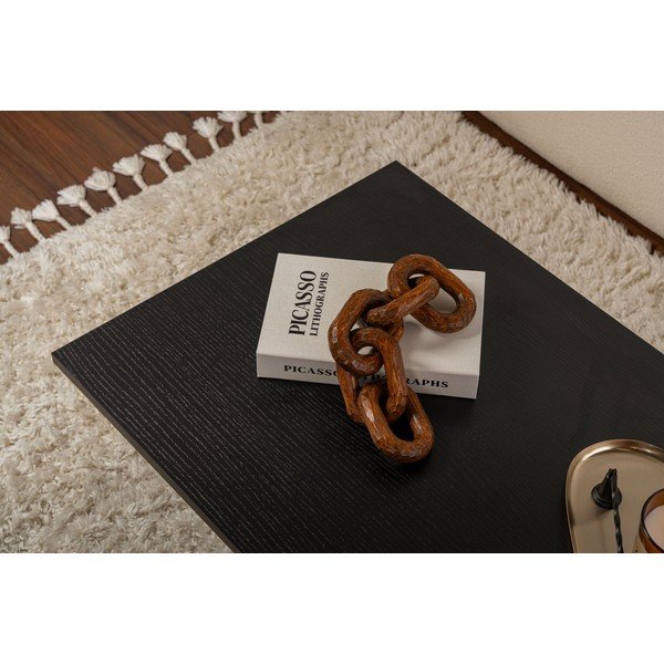 Čierny matný konferenčný stolík 60x119 cm Sabin – Kalune Design-image-2