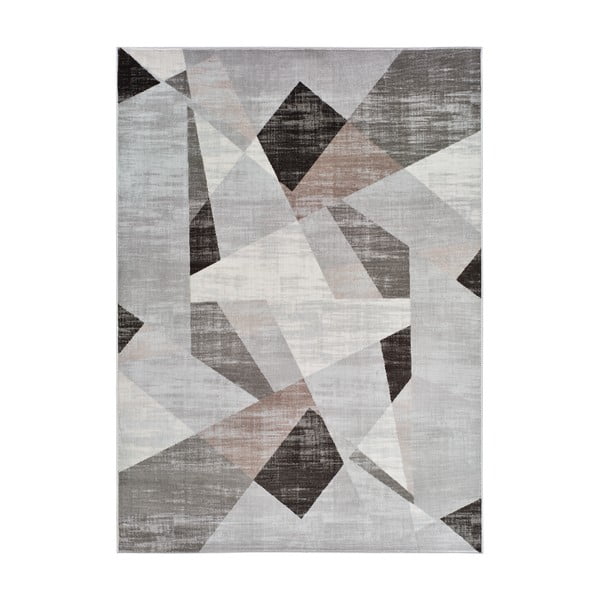 Sivý koberec Universal Babek Geo, 120 x 170 cm