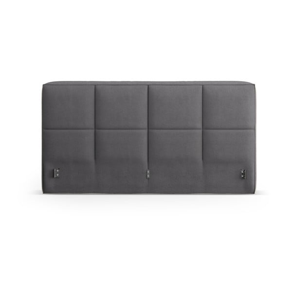 Tmavosivé čalúnené čelo postele 209x100 cm Darren – Micadoni -image-2