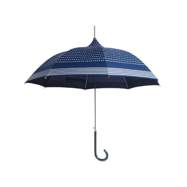 Modrý dáždnik Ambiance La Mar, ⌀ 90 cm
