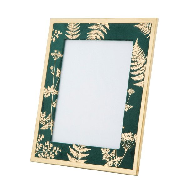 Zeleno-zlatý stolový fotorámik Mauro Ferretti Glam, 20 × 25 cm-image-3