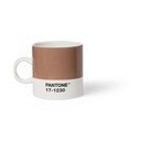 Svetlohnedý keramický hrnček na espresso 120 ml Mocha Mousse 17-1230 – Pantone