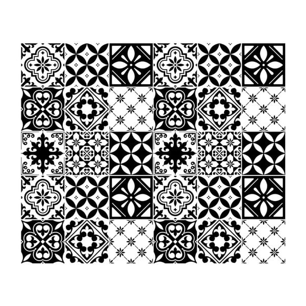 Sada 30 nástenných samolepiek Ambiance Decal Tiles Azulejos Rosario, 10 × 10 cm-image-1