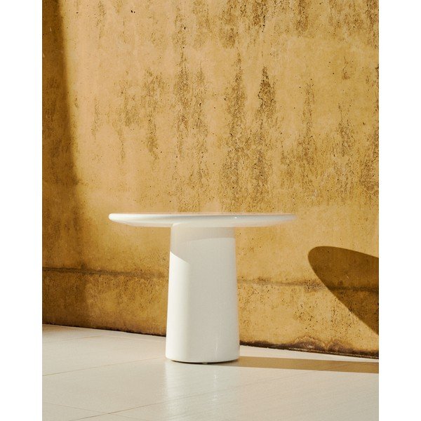 Betónový okrúhly Záhradný konferenčný stolík ø 65 cm Albanella – Kave Home-image-1