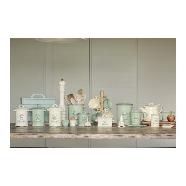 Zelená porcelánová dóza na cestoviny T&G Woodware Pride of Place-image-2