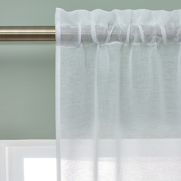 Biela voálová záclona 140x183 cm Countryside Floral – Catherine Lansfield-image-2