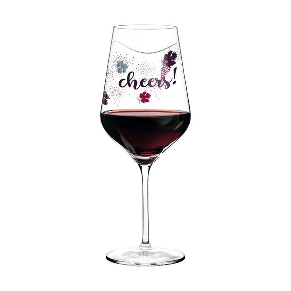 Pohár na červené víno z krištáľového skla Ritzenhoff Lenka Kuhnertova, 580 ml