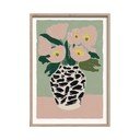 Tlačený obraz s rámom 50x70 cm Spotted Vase – Styler