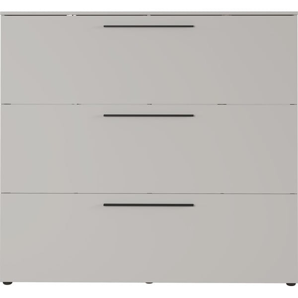 Sivobéžová výklopná skrinka na topánky Utah - Germania-image-1