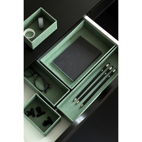 Kartónové organizéry do zásuvky v súprave 5 ks Emma Paper Laminate – Bigso-image-1