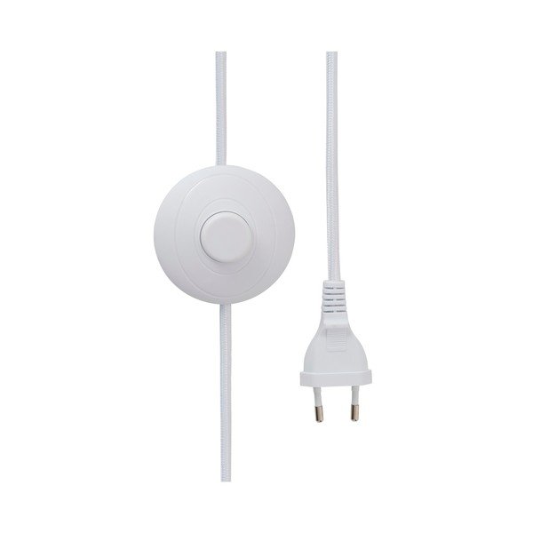 Biela látková stojacia lampa (výška  123 cm) Mila – Ellos Home-image-4