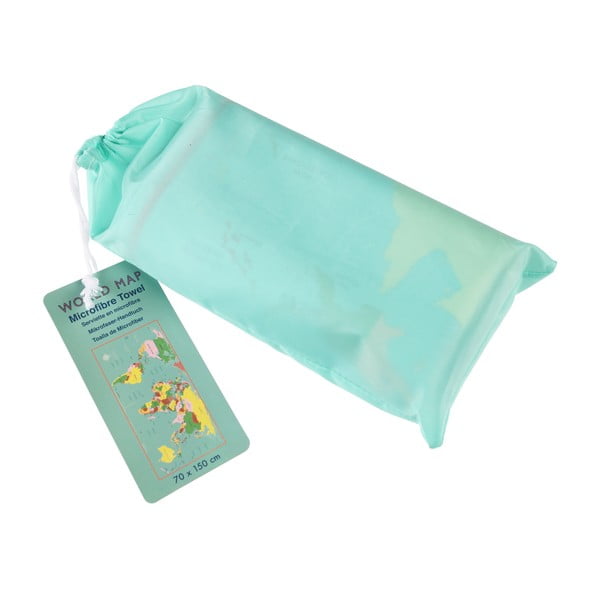 Farebná osuška z mikrovlákna Rex London World Map, 70×150 cm-image-2