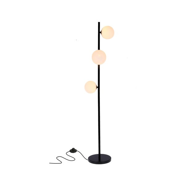 Čierna stojacia lampa (výška 150 cm) Kama - Candellux Lighting-image-1