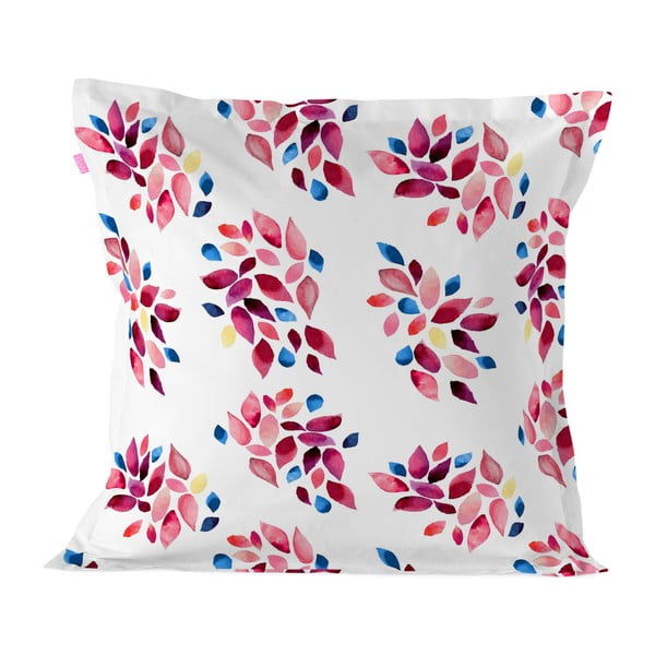 Bavlnená obliečka na vankúš Happy Friday Cushion Cover Festive Leafes, 60 × 60 cm