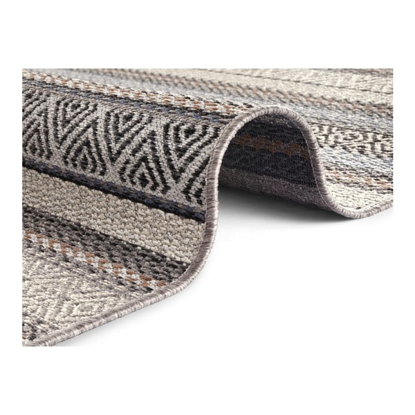 Modrý koberec vhodný aj do exteriéru Elle Decoration Bloom Rodez, 80 × 150 cm-image-4