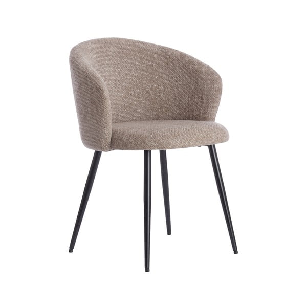 Béžové kovové jedálenské kreslá v súprave 2 ks Radaja – Light & Living