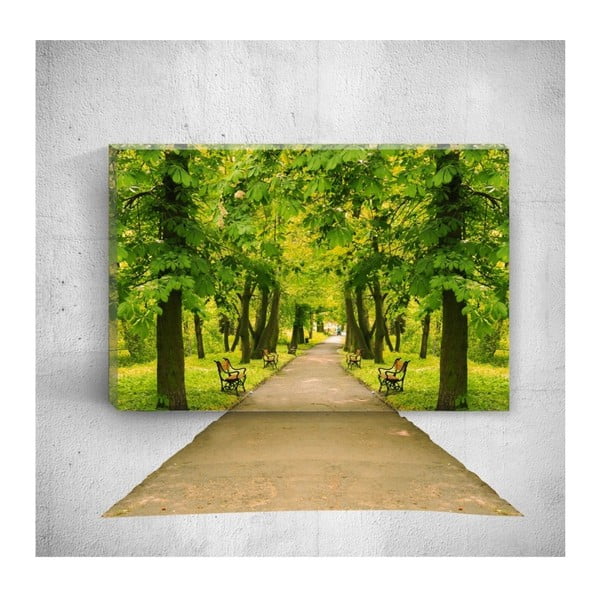 Nástenný 3D obraz Mosticx Park Road, 40 × 60 cm