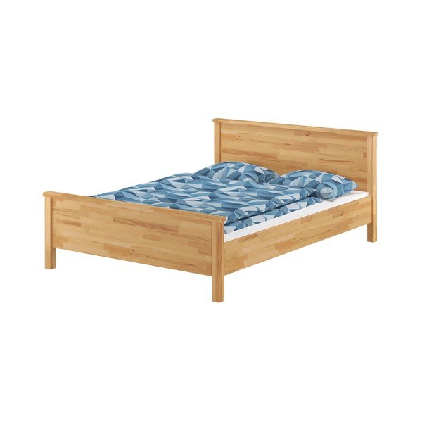 Jednolôžková posteľ z bukového dreva v prírodnej farbe 90x200 cm Roma – Olivia Living