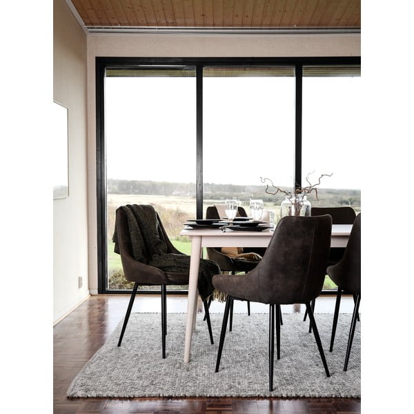 Rozkladací jedálenský stôl z dubového dreva 180x90 cm Tyler - Rowico-image-2