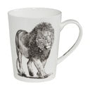 Biely porcelánový hrnček Maxwell & Williams Marini Ferlazzo Lion, 450 ml