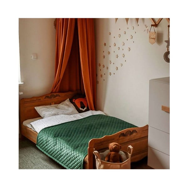 Prešívaná detská posteľná prikrývka 160x100 cm Posh Velvet - Yellow Tipi-image-1