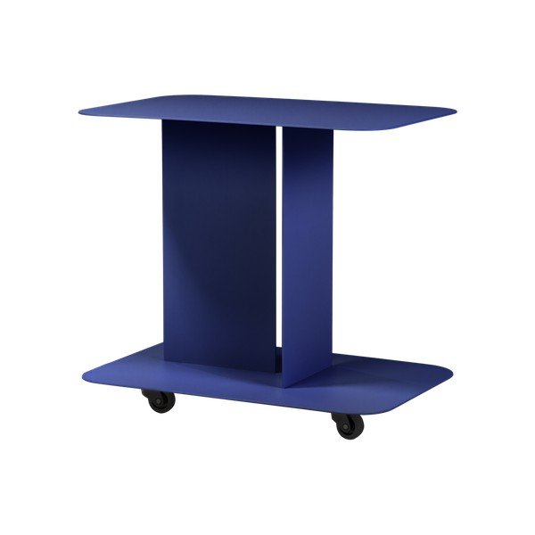 Kovový servírovací stolík na kolieskach 40x60 cm HO – noo.ma