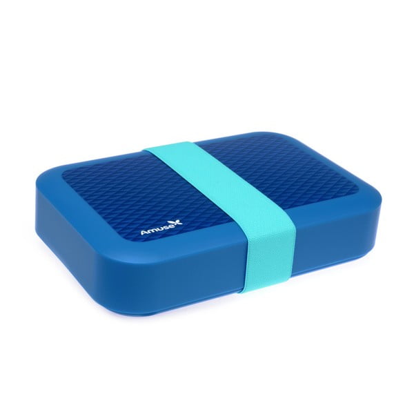 Desiatový box Amuse, modrý