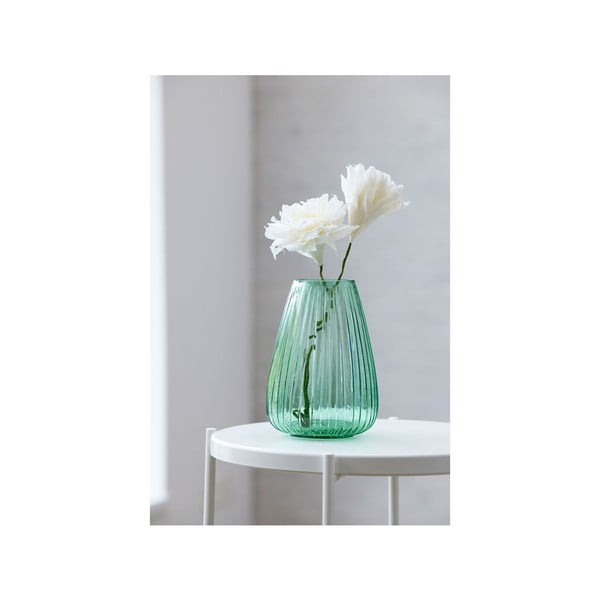 Zelená sklenená váza Bitz Kusintha, výška 22 cm-image-2
