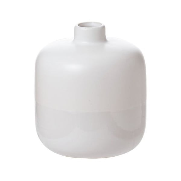 Váza Shade Dip White, 13x13x14,5 cm