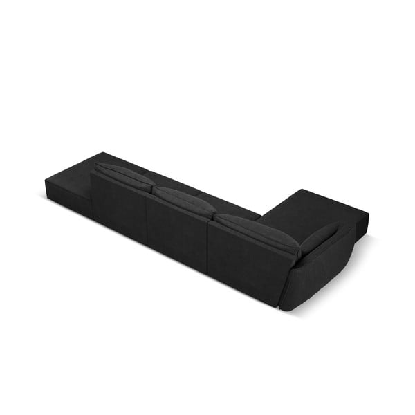 Tmavosivá rohová pohovka (ľavý roh) Vanda - Mazzini Sofas-image-3