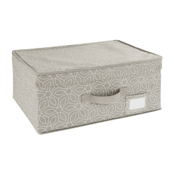 Béžový úložný box Wenko Balance, 44 x 33 x 19 cm