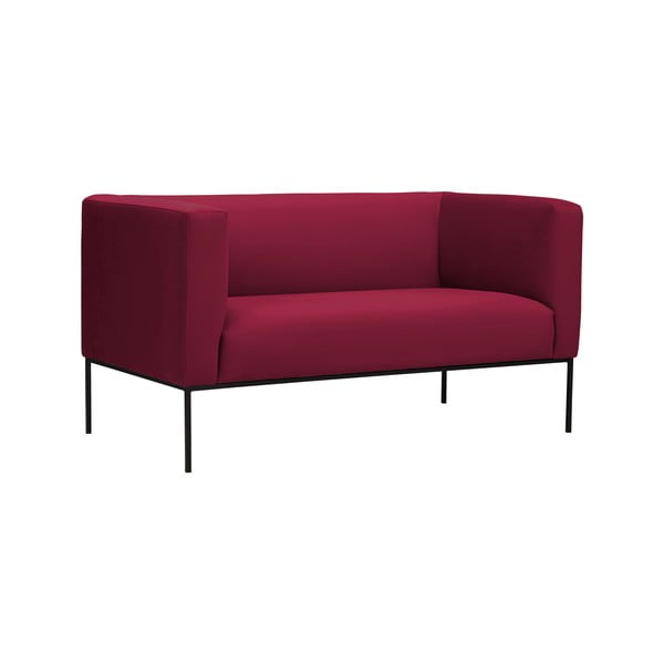 Červená dvojmiestna pohovka Windsor & Co Sofas Neptune-image-1