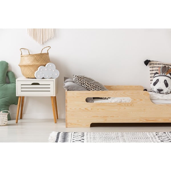 Detská posteľ z borovicového dreva 90x200 cm Box 2 - Adeko-image-2