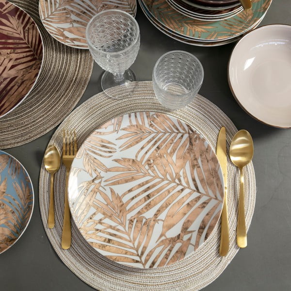 Oceľový príbor v zlatej farbe 24 ks – VDE Tivoli 1996-image-1