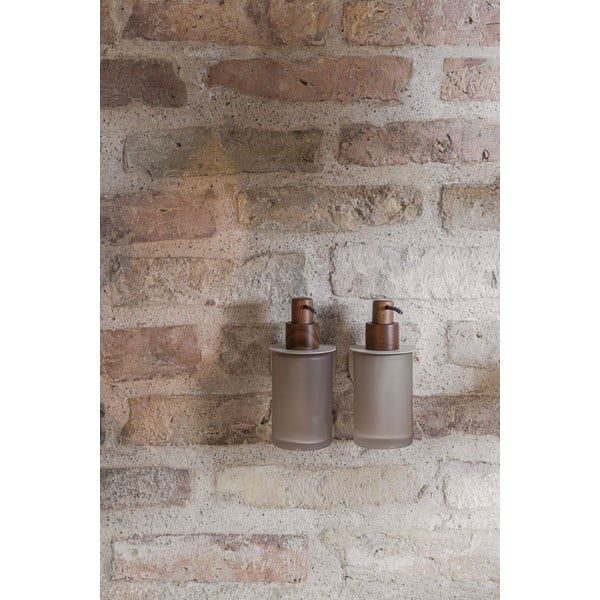 Béžový sklenený dávkovač mydla 280 ml Modest – Mette Ditmer Denmark-image-3