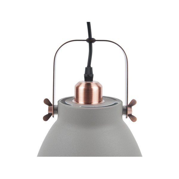 Sivé stropné závesné svietidlo Leitmotiv Mingle-image-2