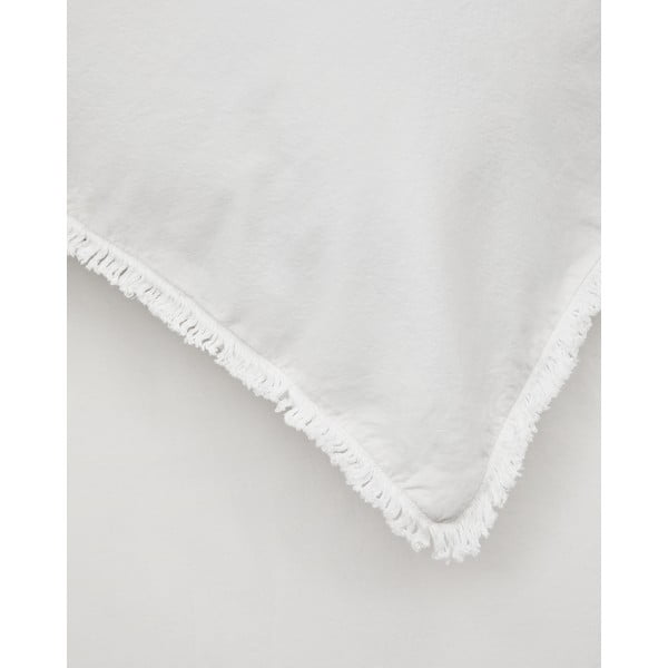 Krémové predĺžené obliečky na dvojlôžko z bavlneného perkálu 240x220 cm Sifinia – Kave Home-image-4