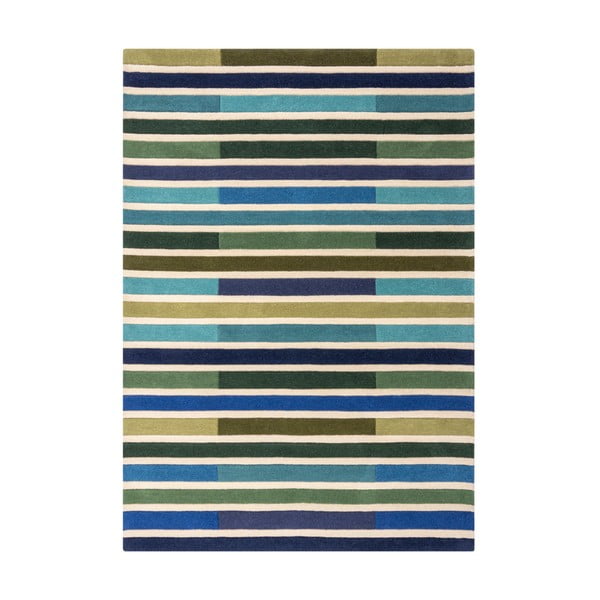 Zelený vlnený koberec 290x200 cm Piano - Flair Rugs