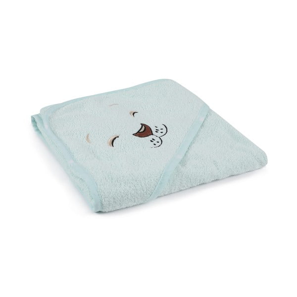 Bavlnený detský župan v mentolovej farbe veľkosť 1-2 roky Aslan – Foutastic-image-3