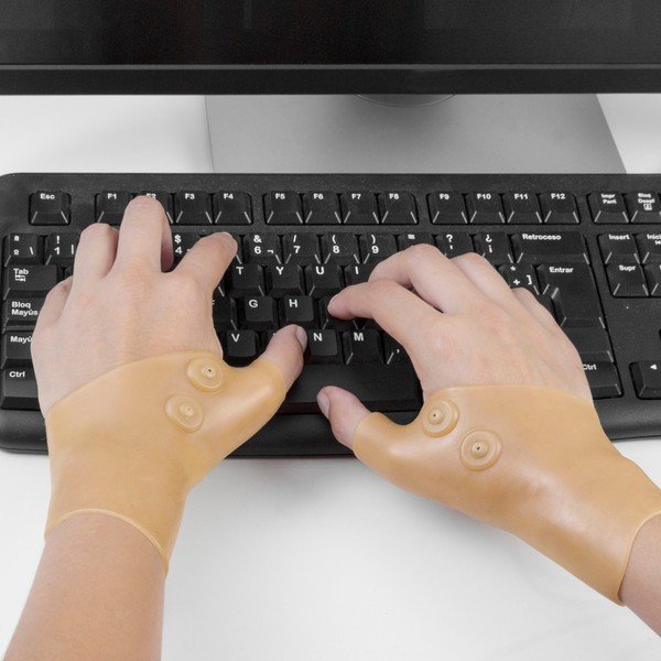 Kompresné bandáže na zápästie s magnetickými bodmi InnovaGoods (2 kusy)-image-1