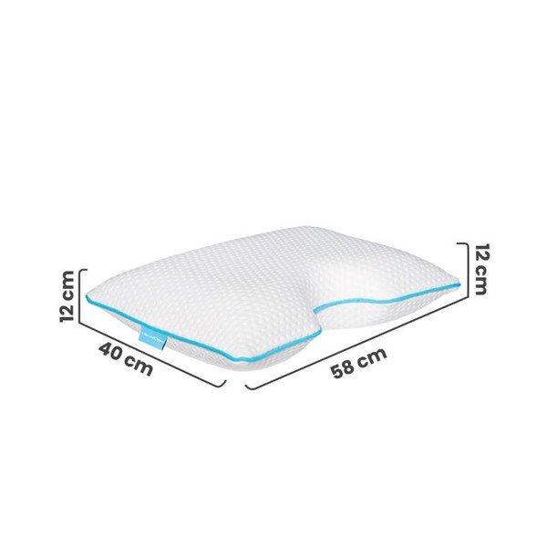 Anatomický vankúš s výplňou z pamäťovej peny 40x58 cm – Mila Home-image-2
