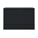 Čierna vinotéka 89x61 cm Mistral 004 - Hammel Furniture