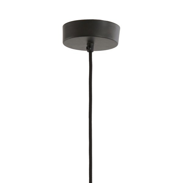 Vínovočervené závesné svietidlo s textilným tienidlom ø 12 cm Verita – Light & Living-image-4