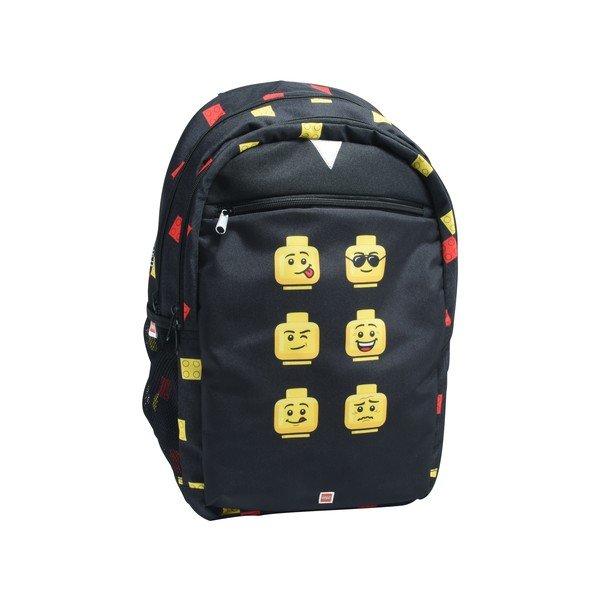 Modrý školský batoh LEGO® Faces Extended
