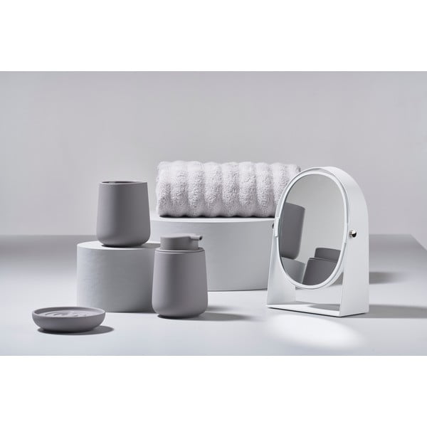 Sivý kameninový dávkovač mydla Zone Nova One-image-1