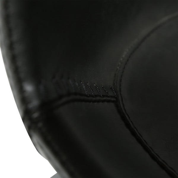 Čierna koženková jedálenská stolička DAN-FORM Denmark Hype-image-1