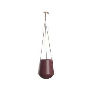 Tmavočervený závesný kvetináč PT LIVING Skittle, ⌀ 13,5 cm